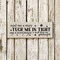 Rustic Solid Knotty Pine Wood Sign 3.5x10 Inch Vintage Farmhouse Decor